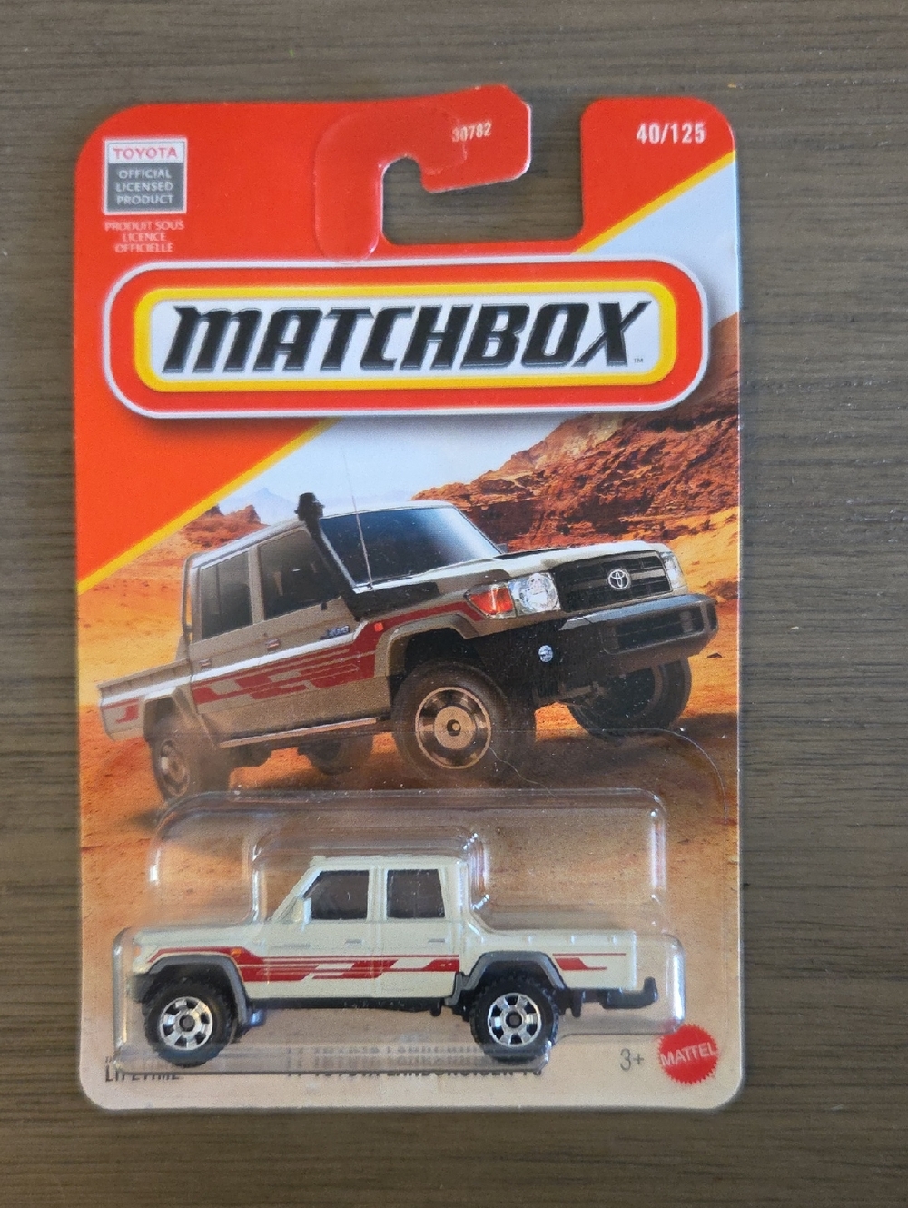 Match Die-Cast Off-Road Truck Toy - White and Red
